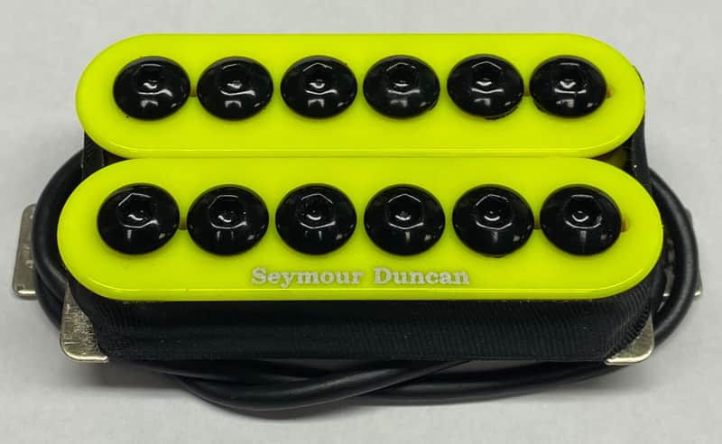 Seymour Duncan SH-8B Invader 6 String Bridge Humbucker - NEON YELLOW image 1