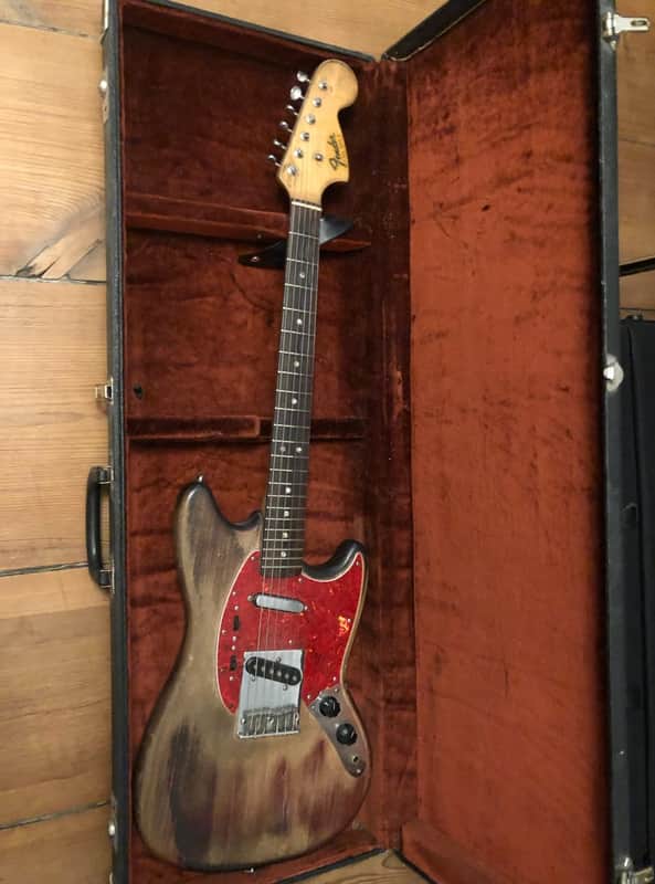 1966 Fender Duo-Sonic II + Original Hard Case + Original Pickups image 1