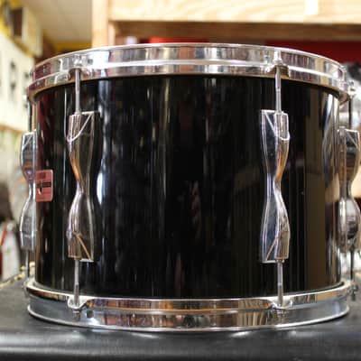 1980s Yamaha Recording Custom Outfit in Solid Black 14x22 8x10 8x12 9x13 10x14 12x15 image 25