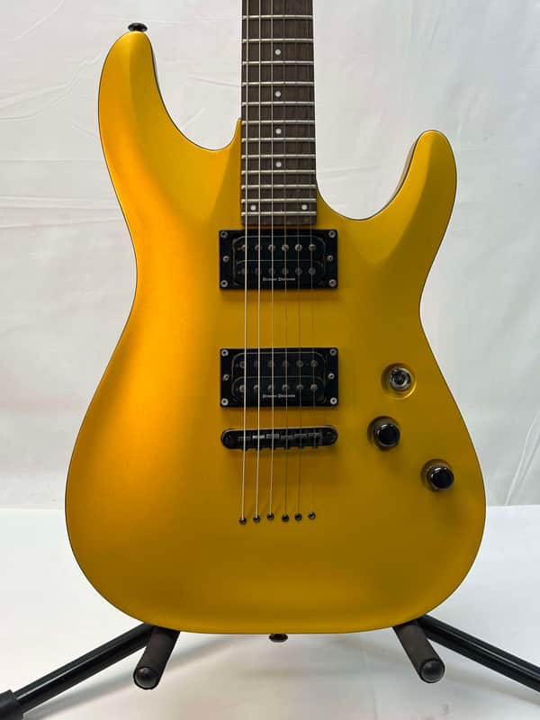 Schecter C-1 Special 2006 Electric Guitar - Vintage Gold image 1