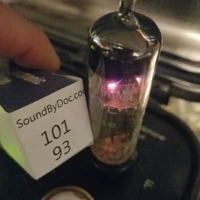 Mullard 1% tight Matched Pair (2) ECL82 tNOS AT1000 TESTED Vacuum Tubes Blackburn 6BM8 triode-pentode 1956-1971 image 8