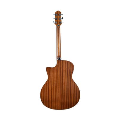 Crafter Silver Series 100 Dreadnought Cutaway Acoustic Electric Guitar - Natural image 2