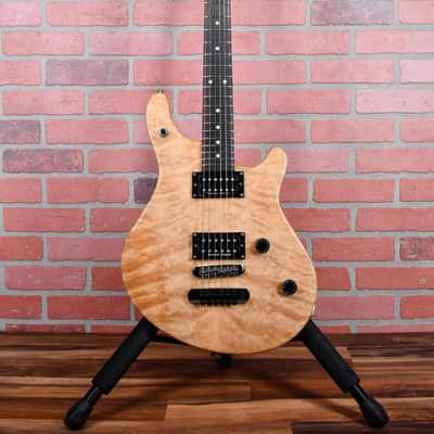 Washburn USA Custom Shop WM100 Curly Maple Top Natural 1998 w/OHSC image 4
