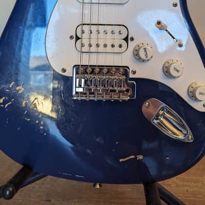 Fender Squier 20th Anniversary Stratocaster HSS, Blue image 2