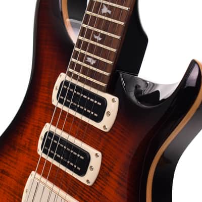 PRS SE Studio 2025 - Present - Orange Tiger Smokeburst 3529gr image 6