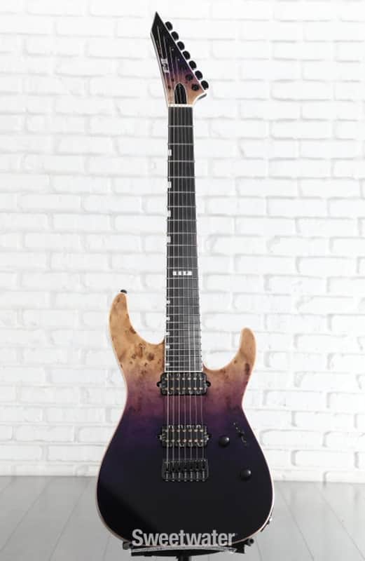 ESP E-II M-II 7 NT Electric Guitar - Purple Natural Fade (EIIMII7NTHSPNFd1) image 1
