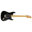 Squier Classic Vibe 70s Stratocaster Electric Guitar, with 2-Year Warranty, Black, Maple Fingerboard