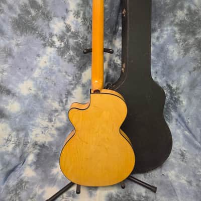 Vintage RARE 1956 Hofner 126 Club 50 Electric Guitar Pro Setup New Strings Original Hard Shell Case image 12