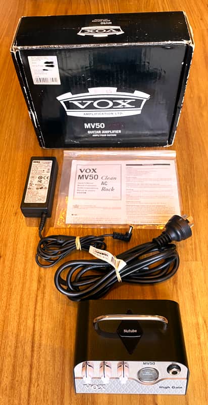 VOX MV50-HG 50W Nutube Micro Guitar Amp Head High Gain Rock & Metal Tone Portable Mini Tube/Hybrid Amp! image 1