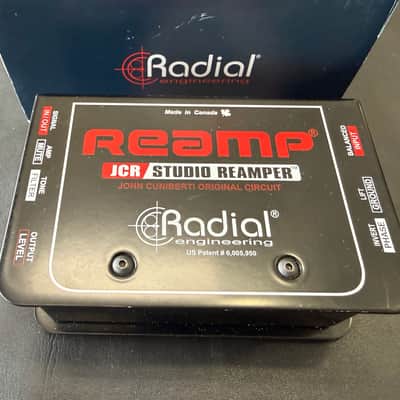 Radial JCR Studio Reamper Reamp Box 2010s - Black- w/box image 2
