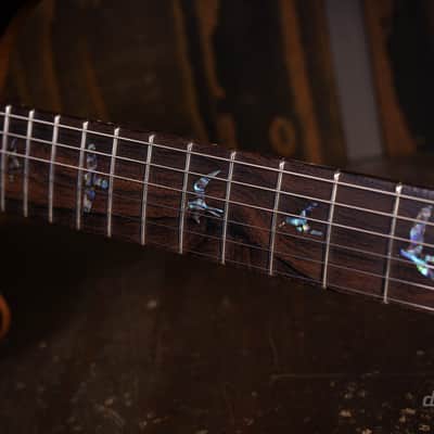 PRS Wood Library Hollowbody II Copperhead Burst Wood Library image 16