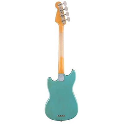 Fender JMJ Road Worn Mustang Bass - Faded Daphne Blue image 2
