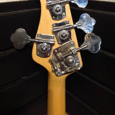 Used Sterling by Music Man Ray34CA Classic Active Bass Guitar  Silver Metallic image 5