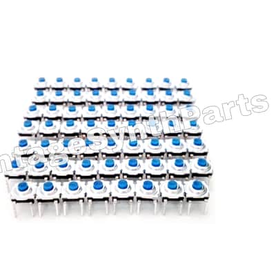 Full set of 62 pushbuttons front panel tact switches for ENSONIQ VFX, VFX-SD and SD-1 micro switch
