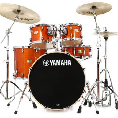 Yamaha SBP2F50 Stage Custom Birch 5-piece Shell Pack - Honey Amber