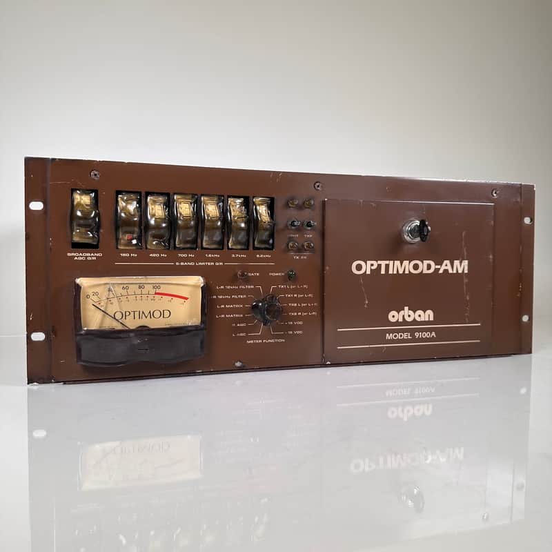 Orban Optimod 9100A AM Stereo Broadcast Audio Processor image 1