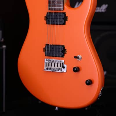 Dhatarattha DST HH Bright Orange – Roasted Maple Neck, Stainless Steel Frets image 4