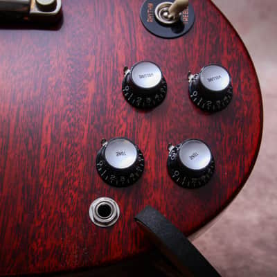 GIBSON USA Custom Shop '61 Les Paul SG Standard Reissue "Hertiage Cherry + Rosewood" (2025) image 9