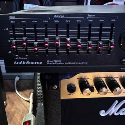 AudioSource Graphic Equalizer And Spectrum Analyzer / Model: EQ 200 image 4