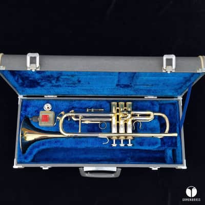 First Yamaha YTR-1 Lacquered Brass made in Japan,designed by Schilke gamonbrass image 2