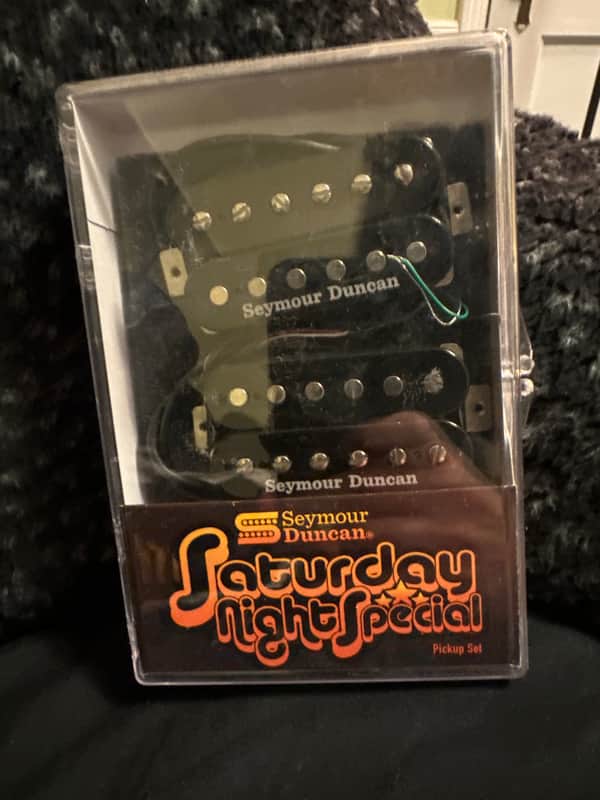 Seymour Duncan Saturday Night Special Humbucker 2-piece Pickup Set - Black 2022 image 1