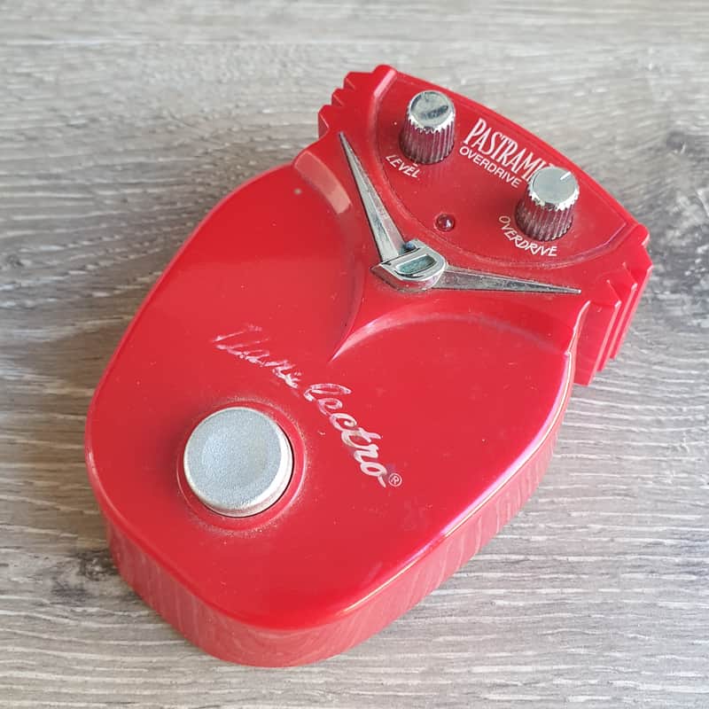 2010s Danelectro Pastrami Overdrive Red