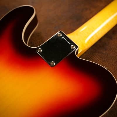 (Mint) Fender Custom Shop 1959 Telecaster Custom NOS in Maroon 3-tone Sunburst image 12