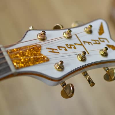 Gretsch G5021WPE Rancher Penguin Parlour, White Electro Acoustic Guitar image 9