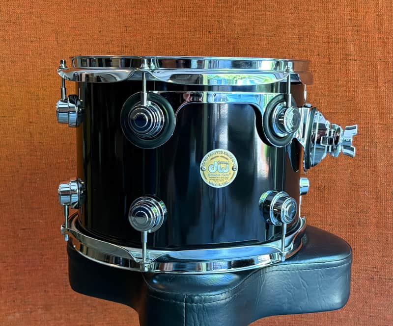 DW Collector’s Series 9x12” Rack Tom 2006 - Piano Black image 1