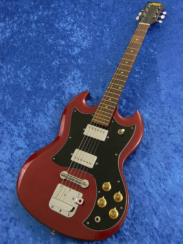 Aspen SG STYLE Vintage 1975 Japan Electric Guitar Classic Body Neck Pickups Tuners MIJ image 1