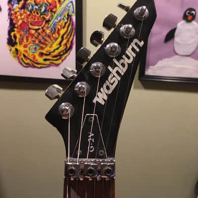 Washburn G-2V 1980’s - Black image 3