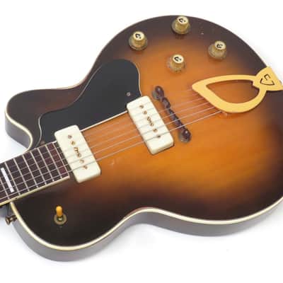 1959 Guild Aristocrat M75 - Sunburst - With Original Case & Hang Tag - Franz Pickups - 5.1 Pounds! image 8
