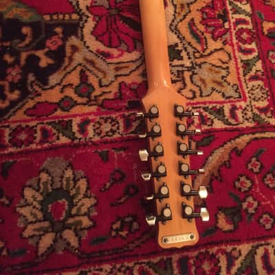 Shergold  Left Handed 12 String  Custom Masquerader 1986 Tobacco Burst image 8
