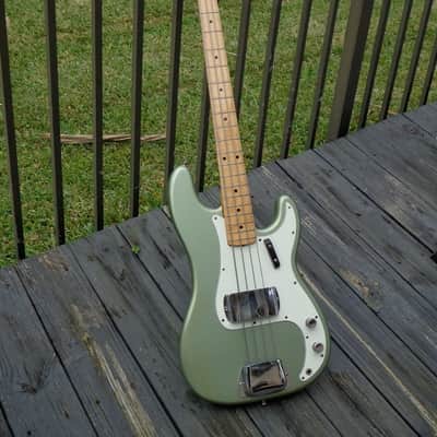Fender Precision Bass 1972 Firemist Silver image 2
