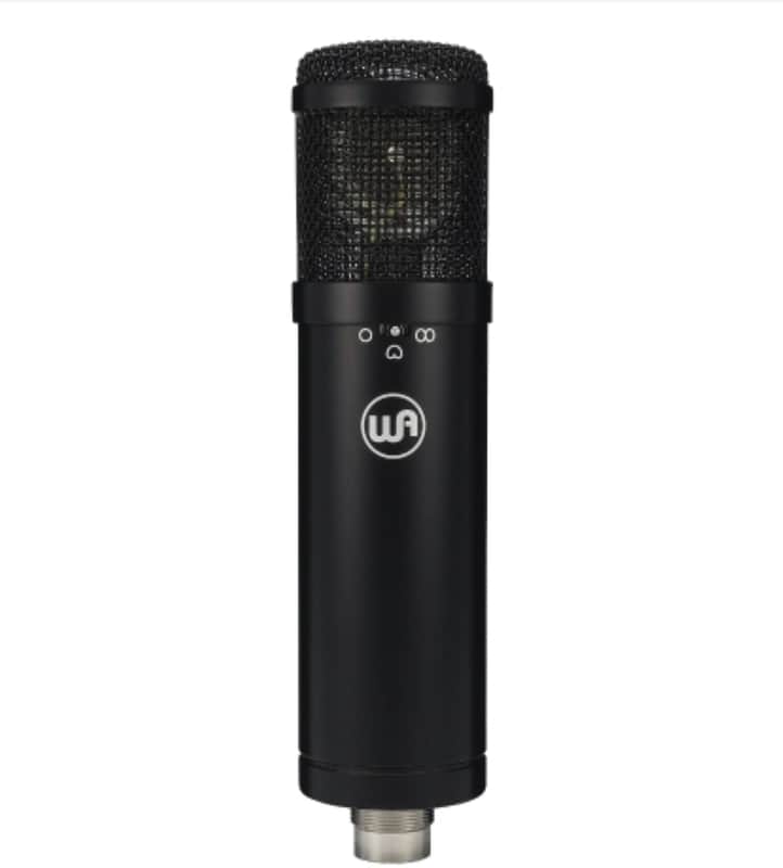 Warm Audio WA-47jr Large Diaphragm Multipattern FET Condenser Microphone 2018 - Present - Black image 1