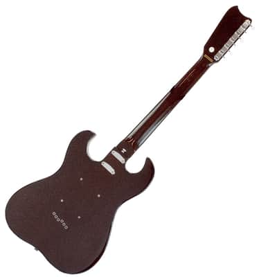 Silvertone 1449 RSFB Red Silver Flake image 4