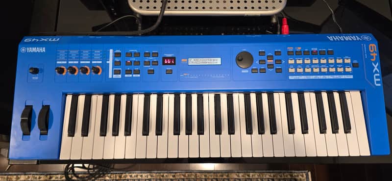 Yamaha MX49 Synthesizer 2016 - Present - Blue image 1