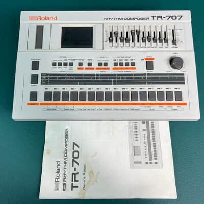 Roland TR-707 Rhythm Composer 1985 - White image 7
