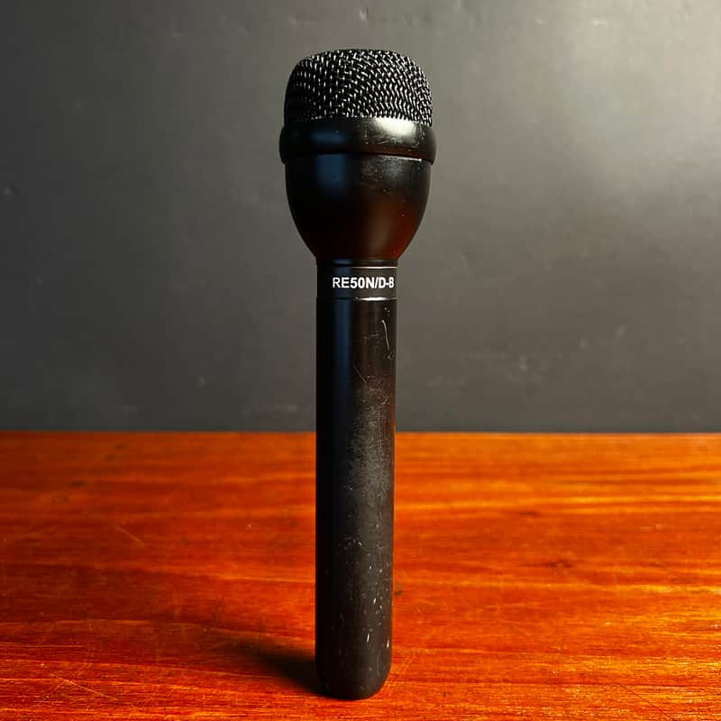Electro-Voice RE50B Omnidirectional Handheld Interview Microphone 2008 - Present - Semi-Gloss Black image 1