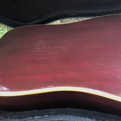 Ibanez E-684 Concord Hummingbird 1976 - Cherry image 10