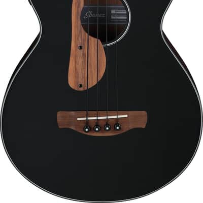 Ibanez AEGB24E-BKH AEGB Acoustic Bass 4-String - Black High Gloss image 6