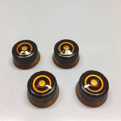 Ibanez Sure Grip III Speed Knobs Black/Gold image 1