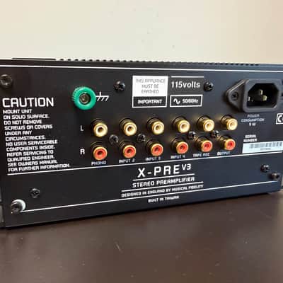 Musical Fidelity X-Pre V3 (Preowned) Excellent Condition comes with remote image 4