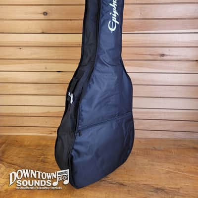 Epiphone J-45 Studio Dreadnought Acoustic Guitar with Epiphone Gig Bag - Vintage Sunburst image 8