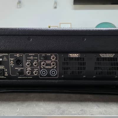 Mesa Boogie Big Block 750 RARE Tour Head Deluxe Elephant Tolex Flight Case Configuration Pro Artist Major Studio Recording Bass Guitar Amplifier 12AX7 Tube Mosfet Simul-StateAmp image 9
