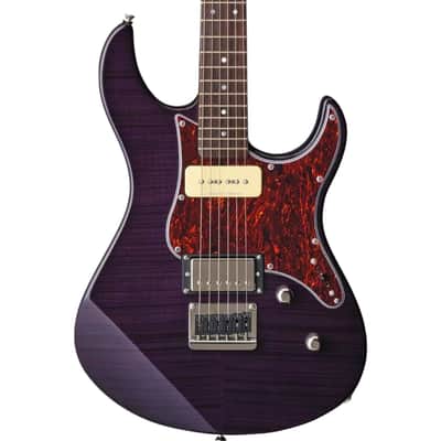 Yamaha Trans Purple, PAC611 Electric Guitar image 1