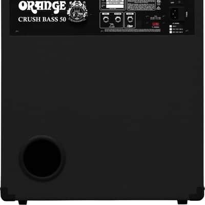 Orange Crush Bass 50 Bass Combo Amplifier, 50W, Black image 3
