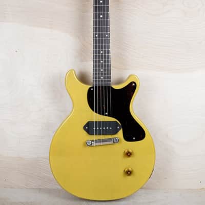 Orville by Gibson LPJ-D Les Paul Junior DC 1990 TV Yellow Japan Jr w/ Gig Bag image 2
