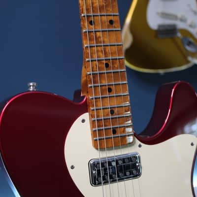 Fender CS Masterbuilt Tele by Yuri Shishkov 2017 - Dark Cherry image 7