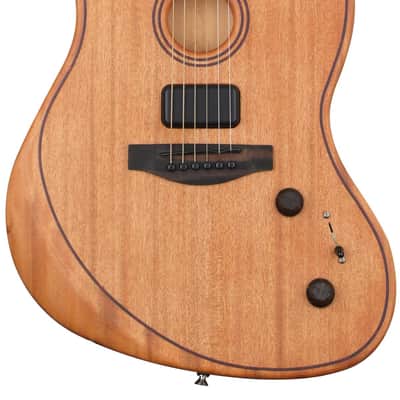 Fender American Acoustasonic Jazzmaster Acoustic-electric Guitar - Natural image 1